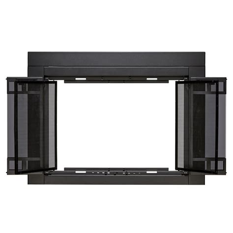 Uniflame Cabinet Style Steel Fireplace Door